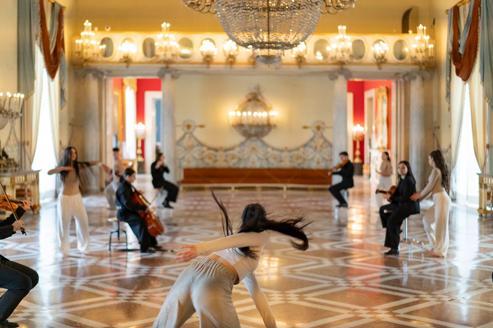 Gaia Fugazza - Perfomance Acque Dentro by Gaia Fugazza at Museo e Real Bosco di Capodimonte 