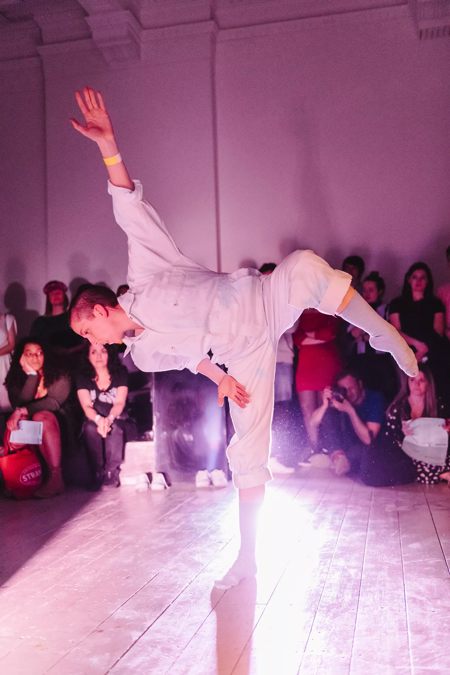 Gaia Fugazza - Perfomance by Gaia Fugazza Jules Cunningham and Nik Void at the Royal Academy of Arts London