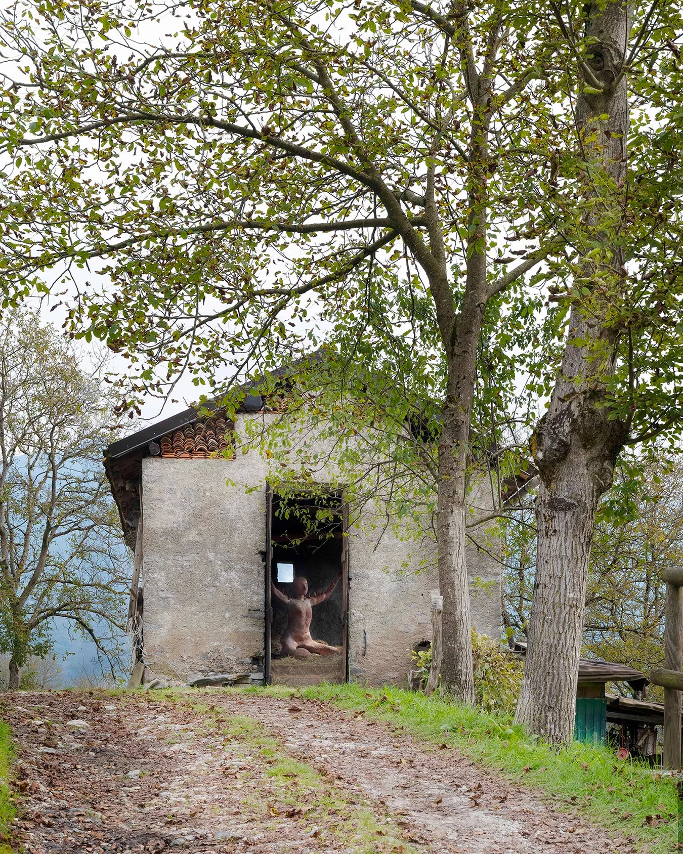 Gaia Fugazza - Gaia Fugazza, 2025, sculpture in the Orobie Biennale